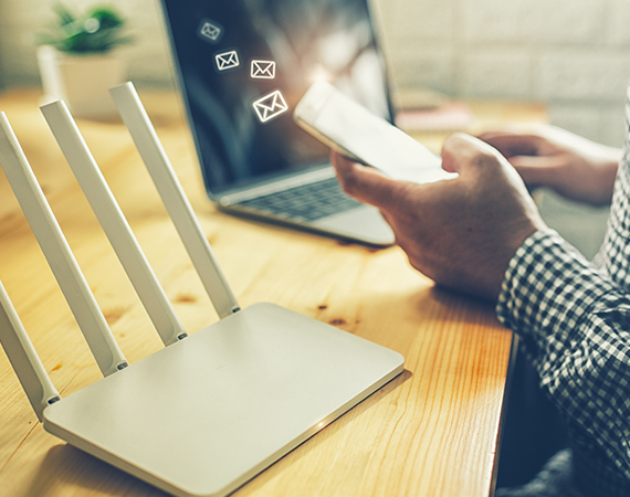 Can I manage my broadband services online