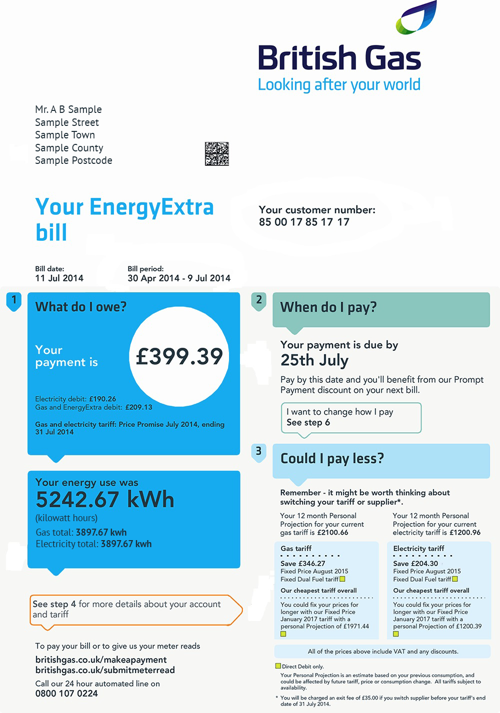 Meeting Lying Expressly British Gas's Gas &amp; Electricity Bill Explained | Free Price Compare