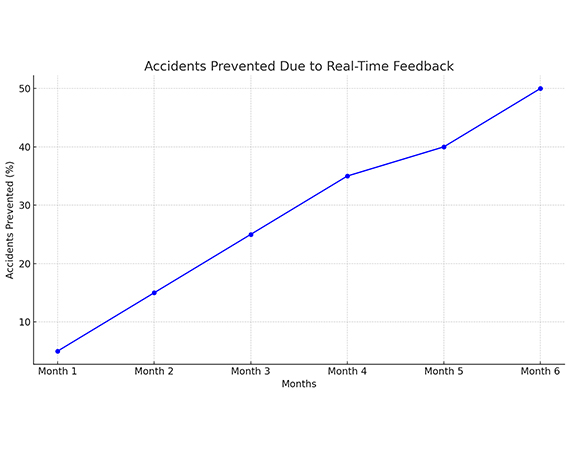 Accident Prevented Due to Real-Time Feedback