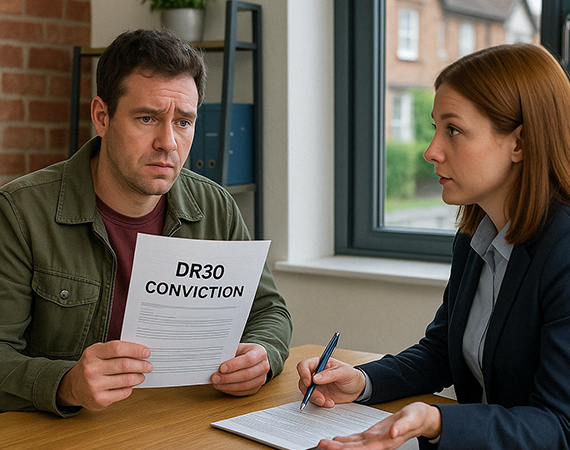 Declaring a DR30 Conviction to Insurers