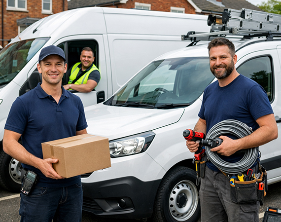 Van insurance for delivery drivers, couriers and trades