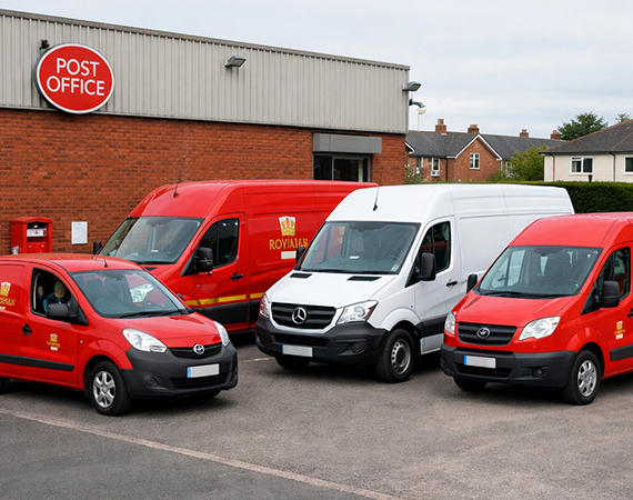 What types of vans are covered by Post Office van insurance
