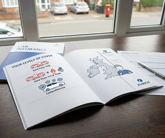 What are the levels of zurich car insurance cover