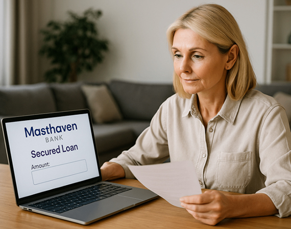 What types of loans does Masthaven Bank offer