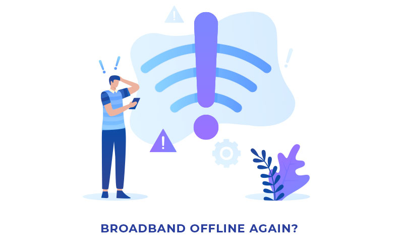 Broadband offline again? What to do when Virgin, Vodafone, BT or Sky is down.