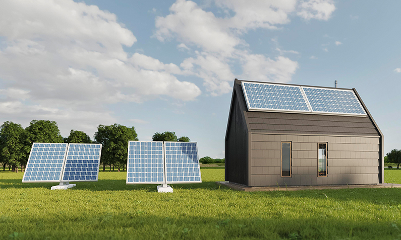 solar panels work with smart home technology