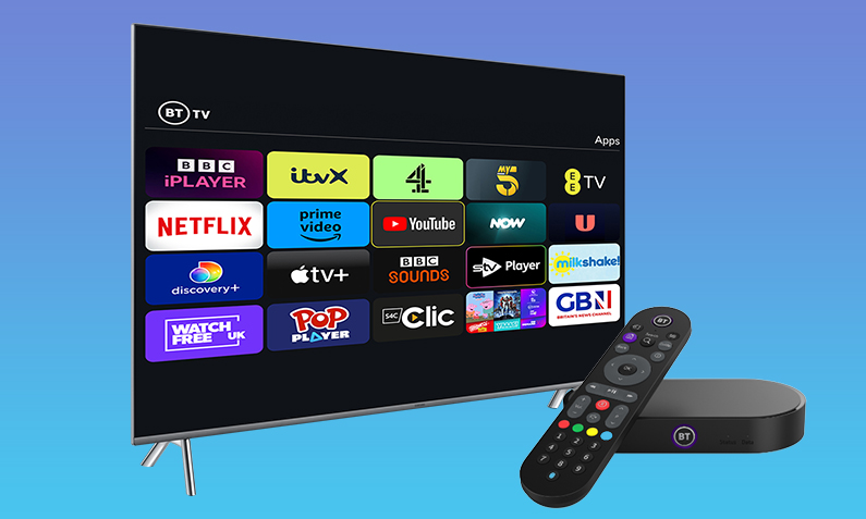 Apps Available on the BT YouView Box