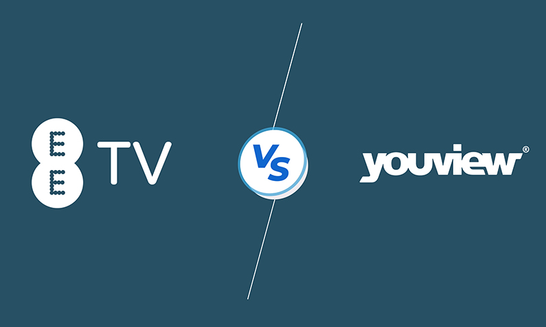 EE TV Compare to YouView