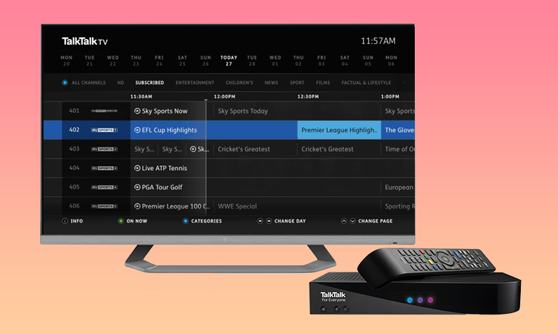 Key Features of TalkTalk TV Plus Box