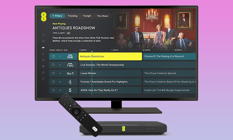 Setting Up the EE TV Box Pro