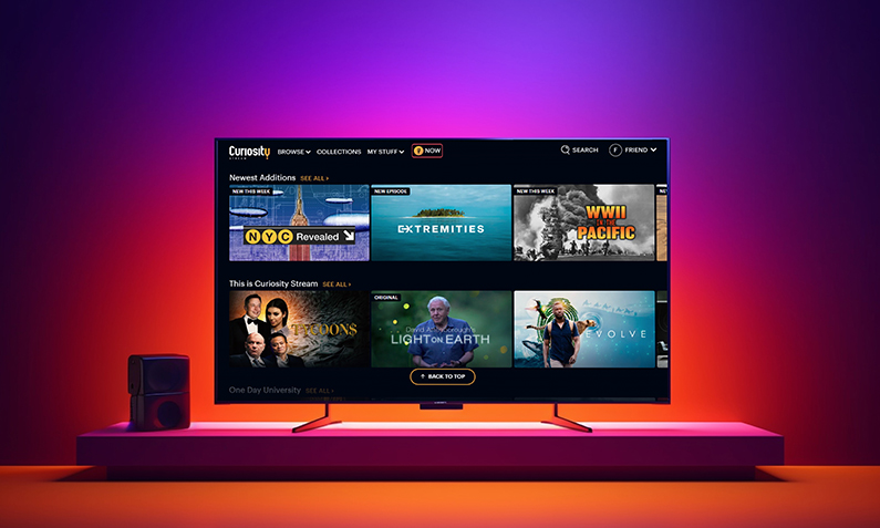 CuriosityStream Streaming Experience