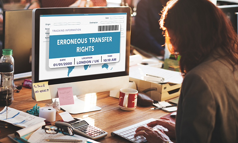 Rights When Facing an Erroneous Transfer