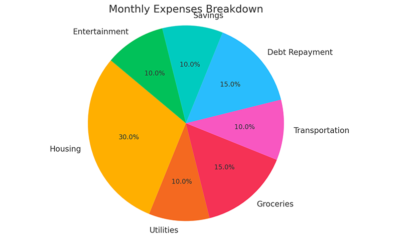 Monthly Expenses Breakdown