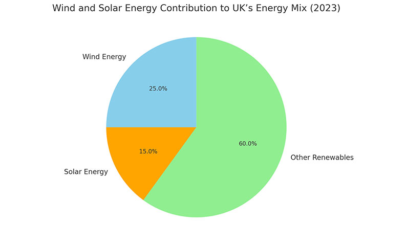 Wind and Solar Energy Contribution