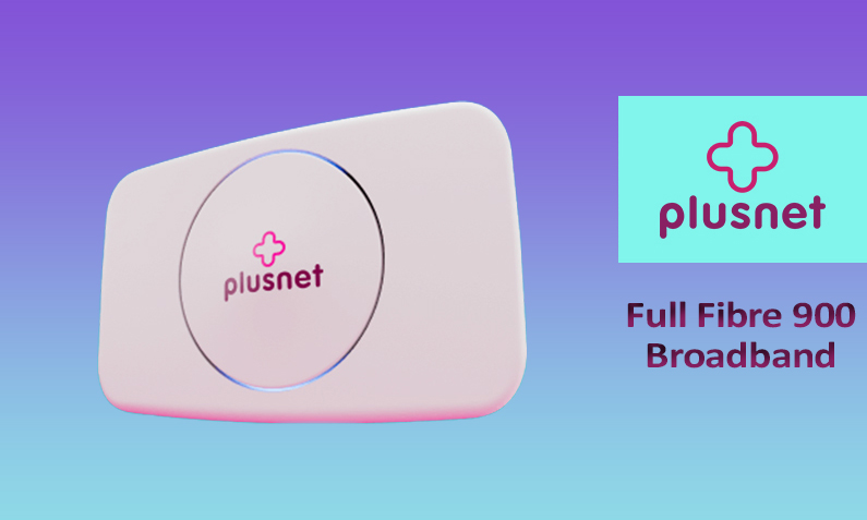 Super-Fast Broadband: Plusnet Full Fibre 900 Offer