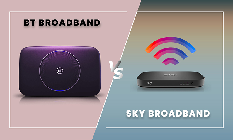 Sky vs BT Broadband Deals