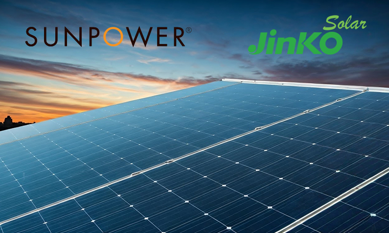 SunPower vs Jinko Solar Panels: A Comparison in the UK