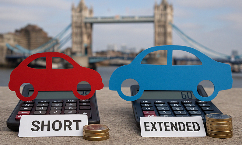 Case Study Comparisons of Short vs. Extended Finance Terms