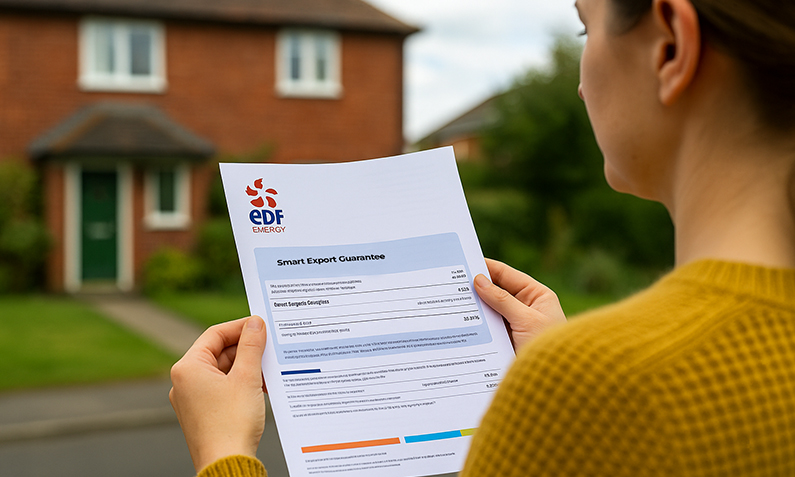 EDF Energy Smart Export Guarantee: SEG Rates & Payments