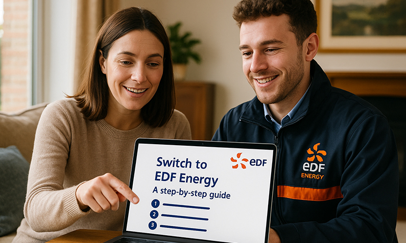 Switch to EDF Energy: A Step-by-Step Guide
