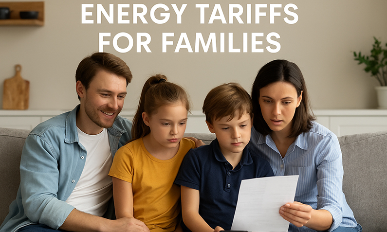 What are the best energy tariffs for families in 2025