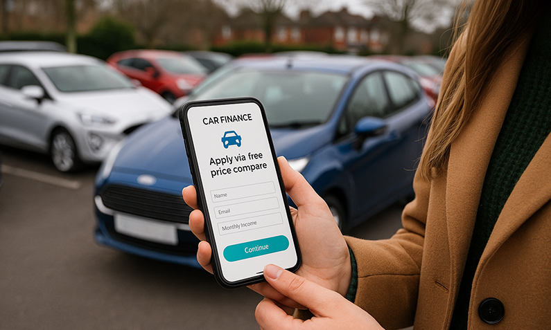 Apply via Free Price Compare for Car Finance