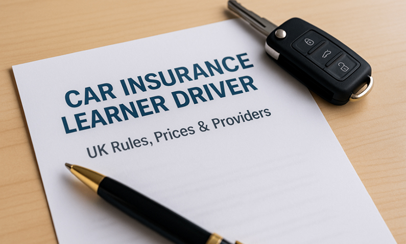 Car Insurance for Learner Drivers: Rules, Prices & Providers