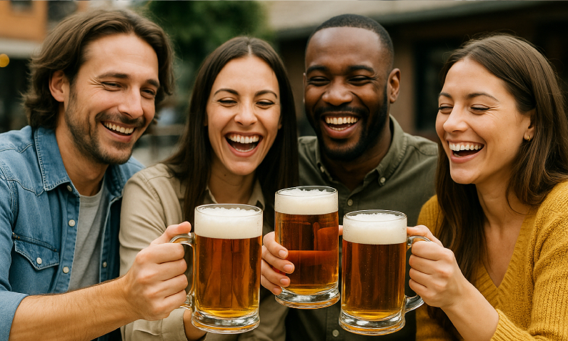 Average Beer Price in Europe: April 2025
