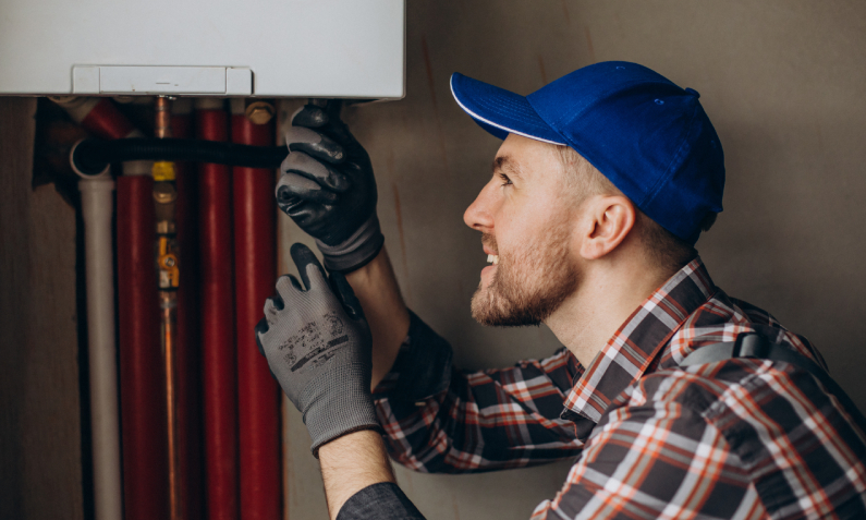 How long does a boiler service usually take compared to a full repair
