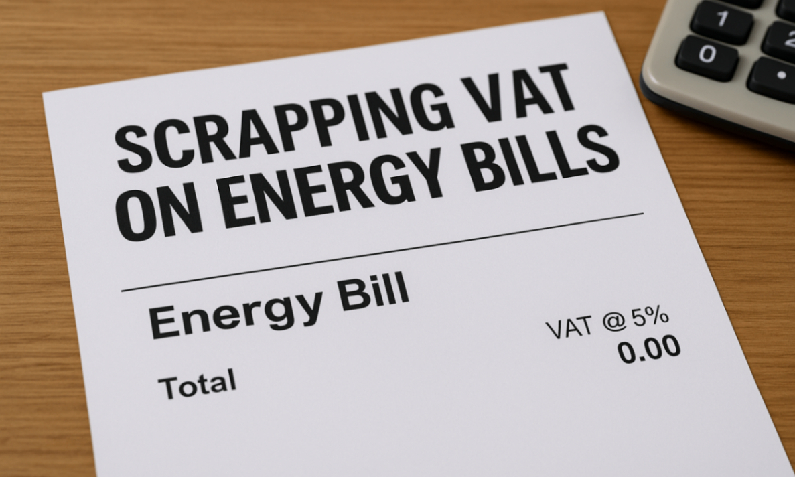 Scrapping VAT on Energy Bills: What It Means