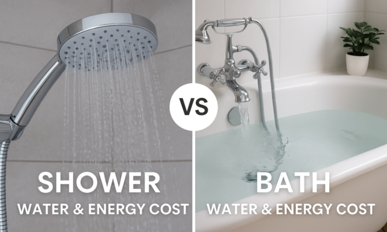 Shower vs Bath Cost