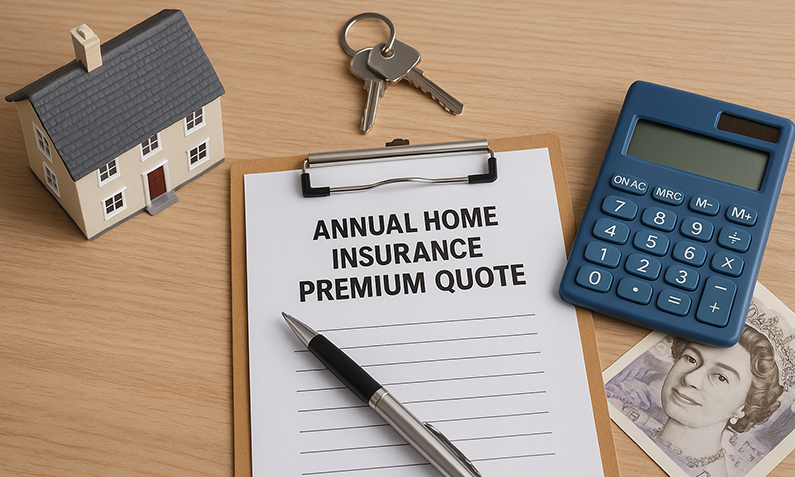 What information do I need to get an accurate annual home insurance premium quote