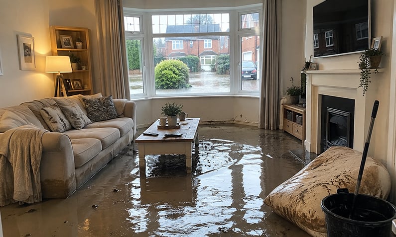 Is flooding and water damage covered by home insurance
